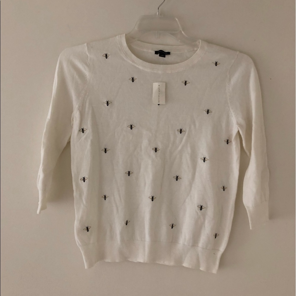 Ann Taylor bumblebee sweater top